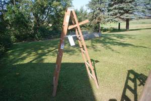 6ft wooden painters ladder...