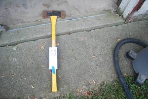 Double sided axe...