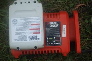 Black & Decker cordless tiller...