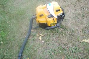 Dewalt vacuum...