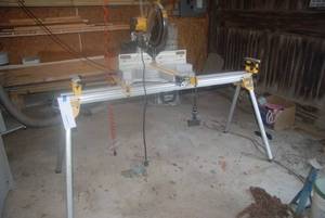 Dewalt 12 electric miter saw and s...