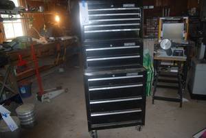 3pc Craftsman tool box filled with ...