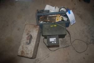 Heater, ammo box and tool boxes wit...
