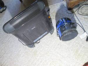 2 space heaters, Honeywell and Comf...