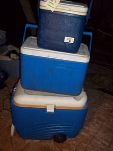 3 coolers