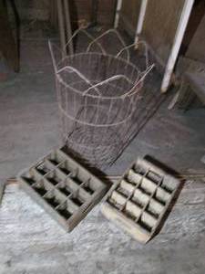 2 wooden Northland beverage crates ...
