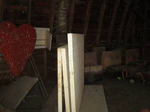 Corner of upstairs barn, take what ...