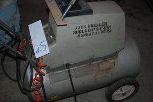Sanborn silver bullet air compresso...