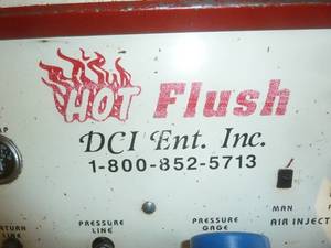 lot 9 image: DCI Hot Flush Transmission Flush Machine