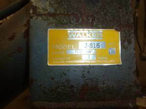 lot 12 image: Walker Cherry Picker
