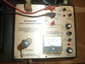 lot 99 image: Schaffer Solenoid Tester