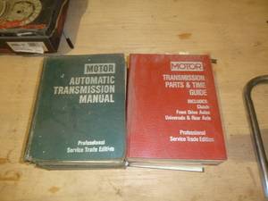 lot 131 image: Motor Automatic Transmission Manuals