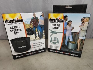 New Duraflame Carry Bag and New Stand