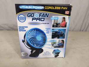 New Go Fan Pro Cordless Lithium Power Fan