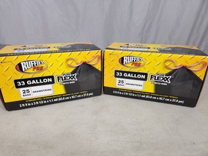 50 New 33 Gallon Trash Bags