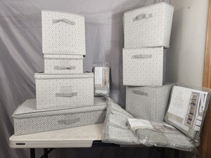Large Assortment of Matching Storage Items