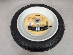 New Universal Fit Flat Free Wheelbarrow Tire