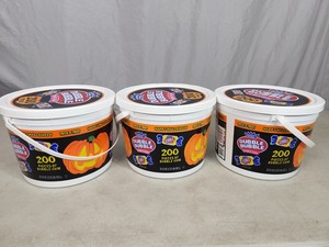 3 New Buckets of Double Bubble Bubble Gum