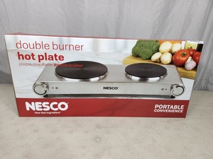 New Nesco Double Burner Hot Plate