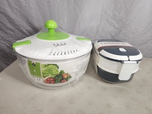New Elle Gourmet Salad Spinner and New Bento Lunchbox