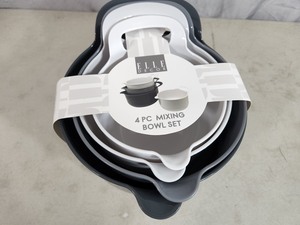 New Elle Decor 4 Piece Mixing Bowl Set
