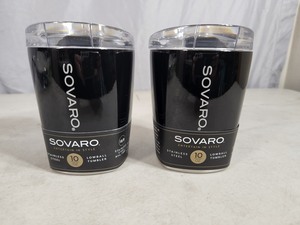 2 New Sovaro Lowball Tumblers