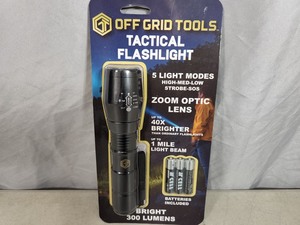 New Off The Grid Tools Tactical Flashlight