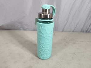 New Anchor Hocking Glass Bottle  Tumbler with Silicone Sleeve