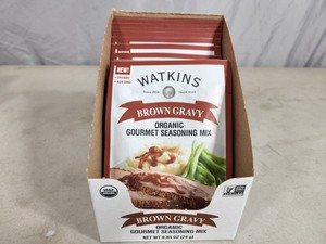 New Case of 12 Watkins Brown Gravy Mixes