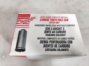 New Milwaukee Carbide Tooth Hole Saw