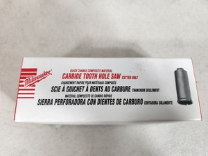 New Milwaukee Carbide Tooth Hole Saw