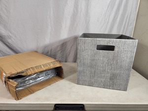 Case of 6 New Collapsible Cube Bins