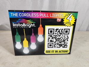 New Insta Bright Pull Lights 4 Pack