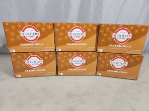 72 New Scooters Coffee Caramelicious Coffee K-Cups
