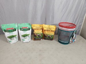 New Pot Covers, Herb Plant Food Spikes, and Chicks Mix