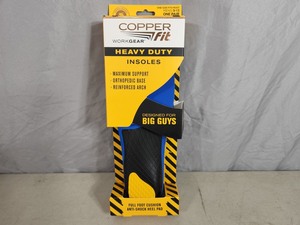 New Copper Fit Heavy Duty Insoles for Big Guys