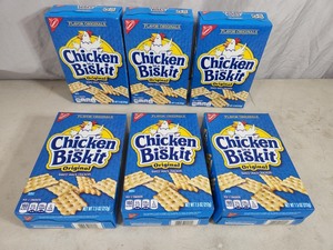 6 New Boxes of Chicken in a Biskit Crackers