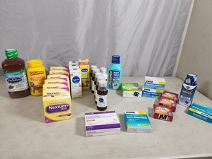 Large Assortment of Medications and Vitamins