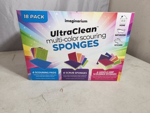 New 18 Pack of Assorted Sponges