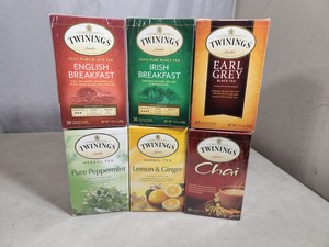 6 New Boxes of Twinings Tea