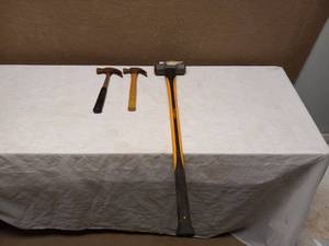 lot 71 image: 3 HAMMERS