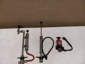 lot 76 image: 3 PLAIN KNOB DRAFT BEER TOWER