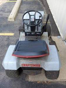 lot 101 image: CRAFTSMAN TRACTOR MOWER