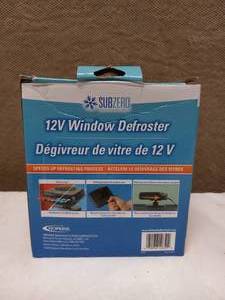 lot 109 image: SUBZERO 12V WINDOW DEFROSTER