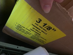 lot 66 image: 14 POS printer paper rolls