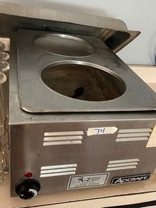 lot 74 image: Full pan or Soup Holding Steam Holder