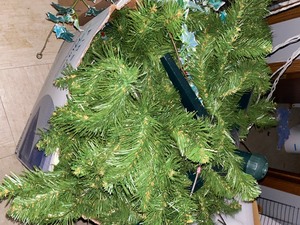 lot 134 image: Large Christmas Tree
