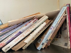 lot 54 image: Lot of Cook books