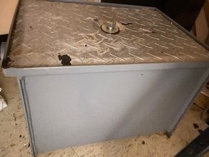 lot 32 image: Unused Metal Grease Trap