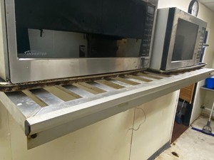 lot 27 image: NSF SS Open-slat shelf